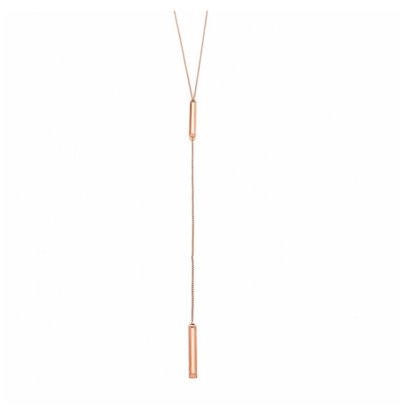 Kendra Scott Shelton Necklace in Rose Gold - Picture 2 of 7